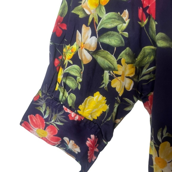 Marissa Webb X RTR Multi Floral Printed Puff Sleeve Dress - Size 8 - Picture 14 of 14